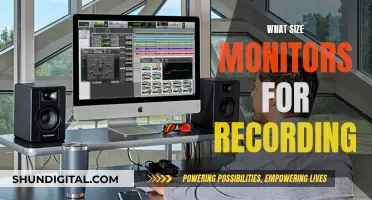 Choosing the Right Monitor Size for Recording Studios