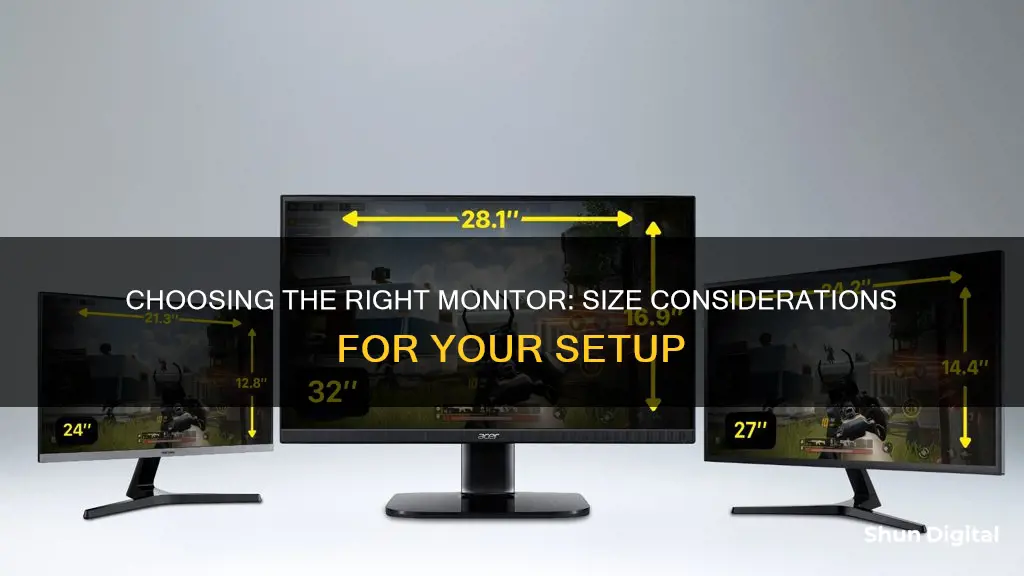 what size os my monitor