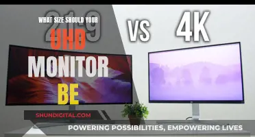 UHD Monitor Size: How Big is Too Big?