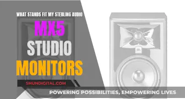 Best Speaker Stands for Sterling Audio MX5 Studio Monitors