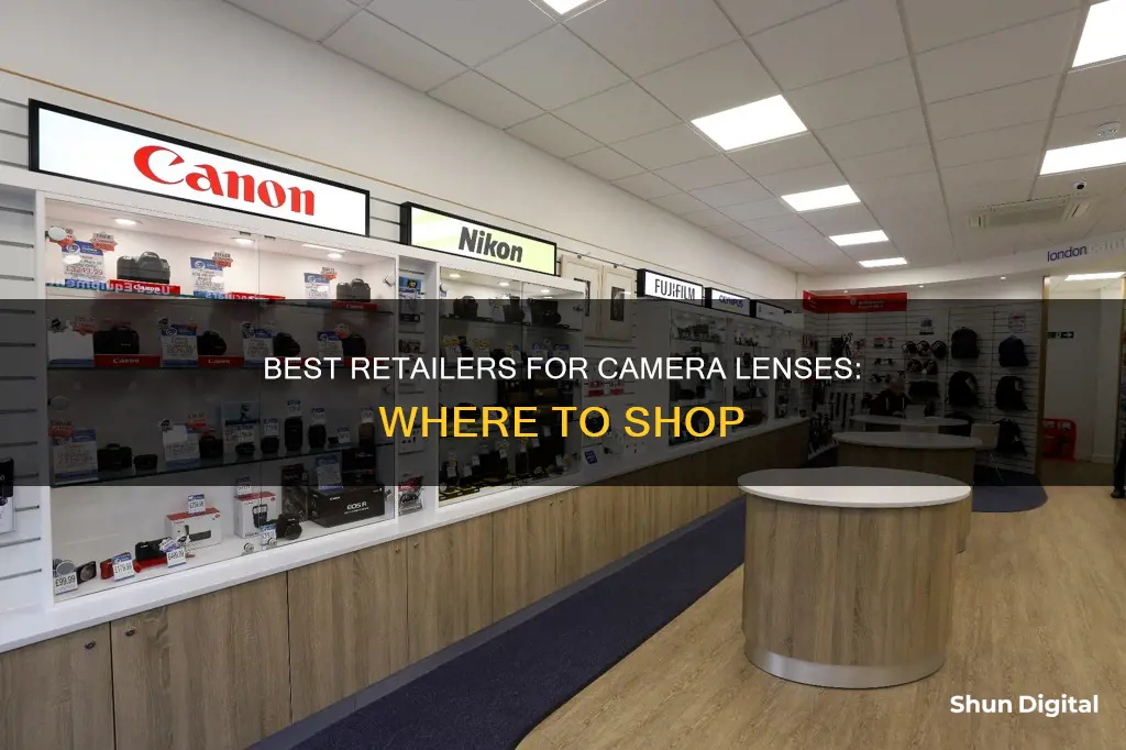 what stores sell camera lenses