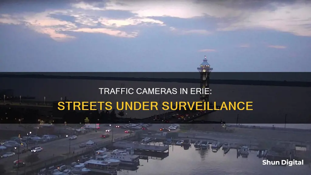 what streets in erie have traffic cameras