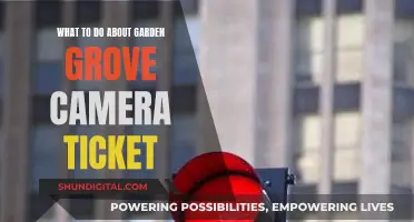 Garden Grove Camera Tickets: Your Options and Defenses