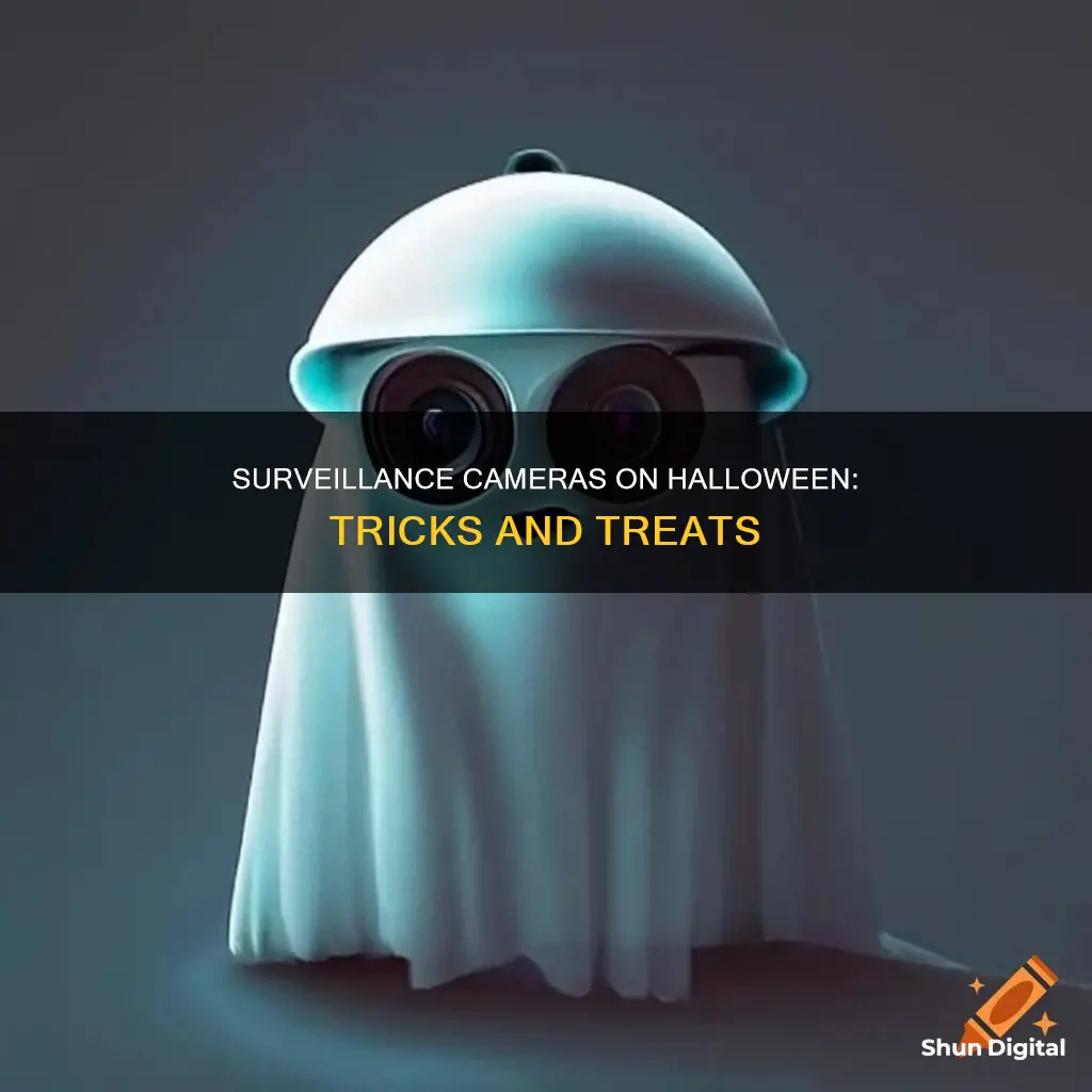 what to do about surveillance cameras on halloween