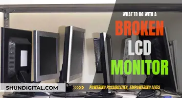 Salvaging a Broken LCD Monitor: Creative Solutions and Ideas