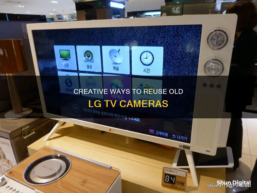 what to do with old lg tv cameras