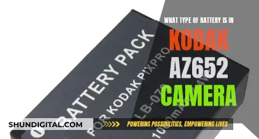 Kodak AZ652 Camera Battery: What's Inside?