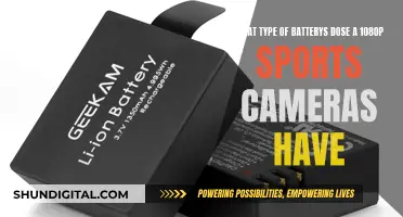 Sports Camera Power: What Batteries Do They Use?