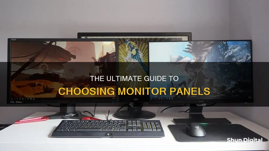 what type of monitor panel to buy