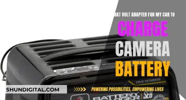 Choosing the Right Volt Adapter for In-Car Camera Battery Charging