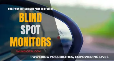 Who Pioneered Blind Spot Monitors in Cars?