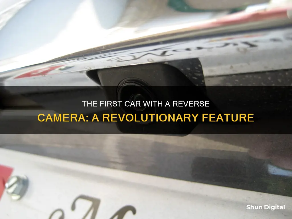 what was the first produced car with reverse camera