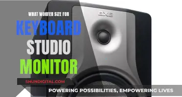 Choosing the Right Woofer Size for Studio Monitors