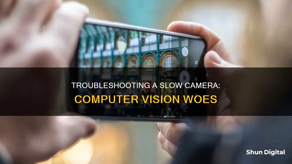 what would cause a computer camera to slow down