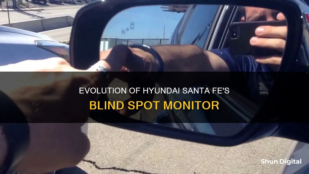 what year blind spot monitor in hyundai santa fe