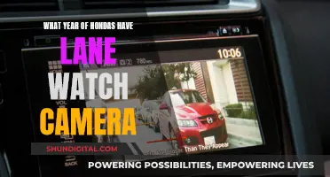 Lane Watch Camera: When Did Honda Introduce This Feature?