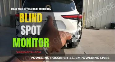 Blind Spot Monitor: Which Toyota Highlander Models Have It?