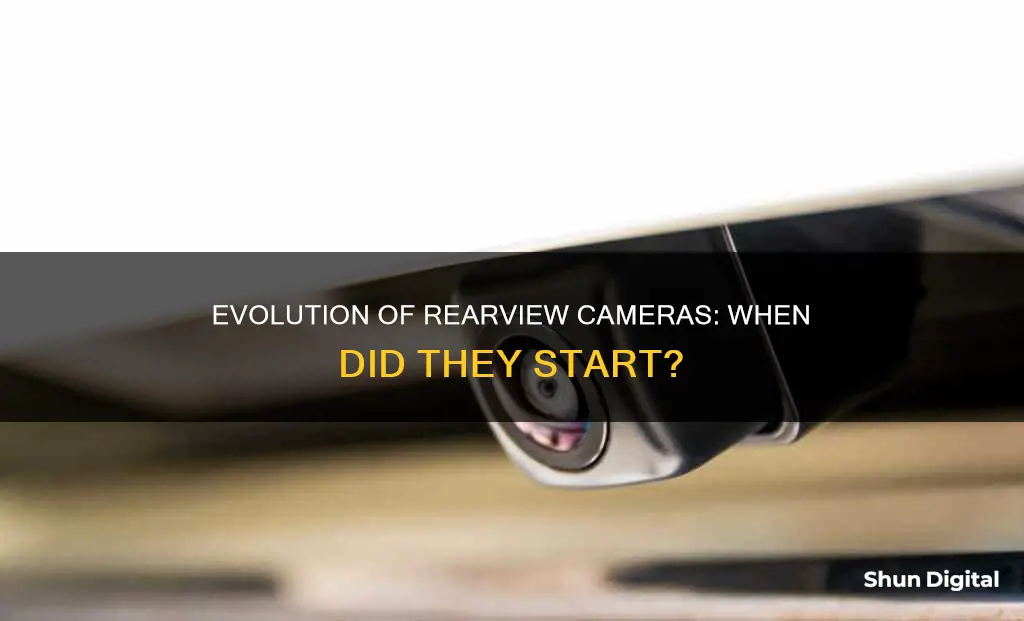 what year was the rearview camera on cars made