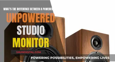 The Power Divide: Studio Monitors' Dynamic Distinction