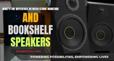 Studio Monitors vs. Bookshelf Speakers: What's the Real Difference?