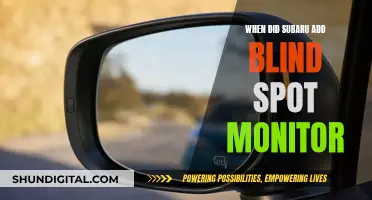 Blind Spot Monitor: A Standard Feature in Modern Subaru Models