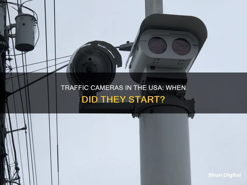 when did traffic cameras start in usa