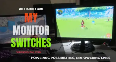 Monitor Switches When Launching Games: Troubleshooting Guide