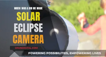 Creating a Solar Eclipse Camera as a Kid