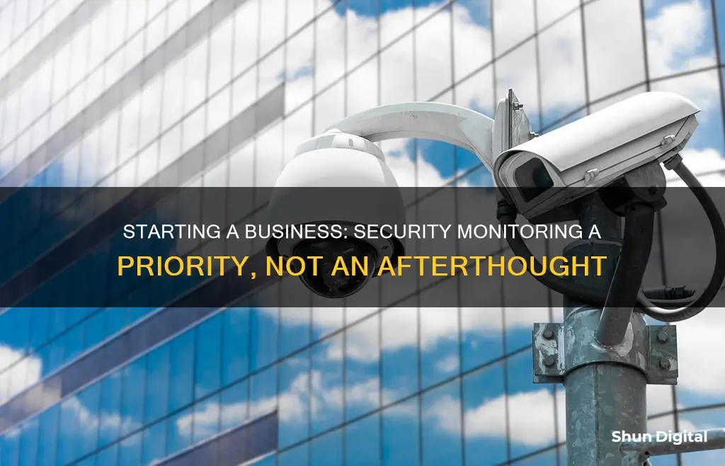 when to buy security monitoring when starting a business