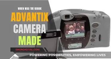 History of Kodak Advantix Cameras: When Were They Introduced?