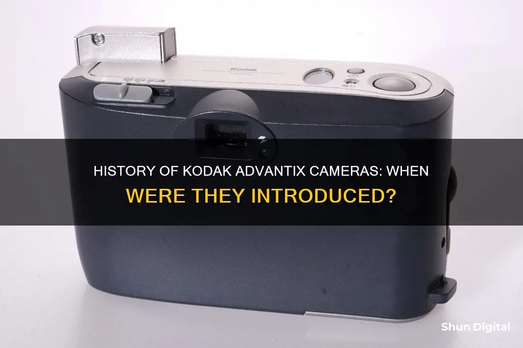 when was the kodak advantix camera made