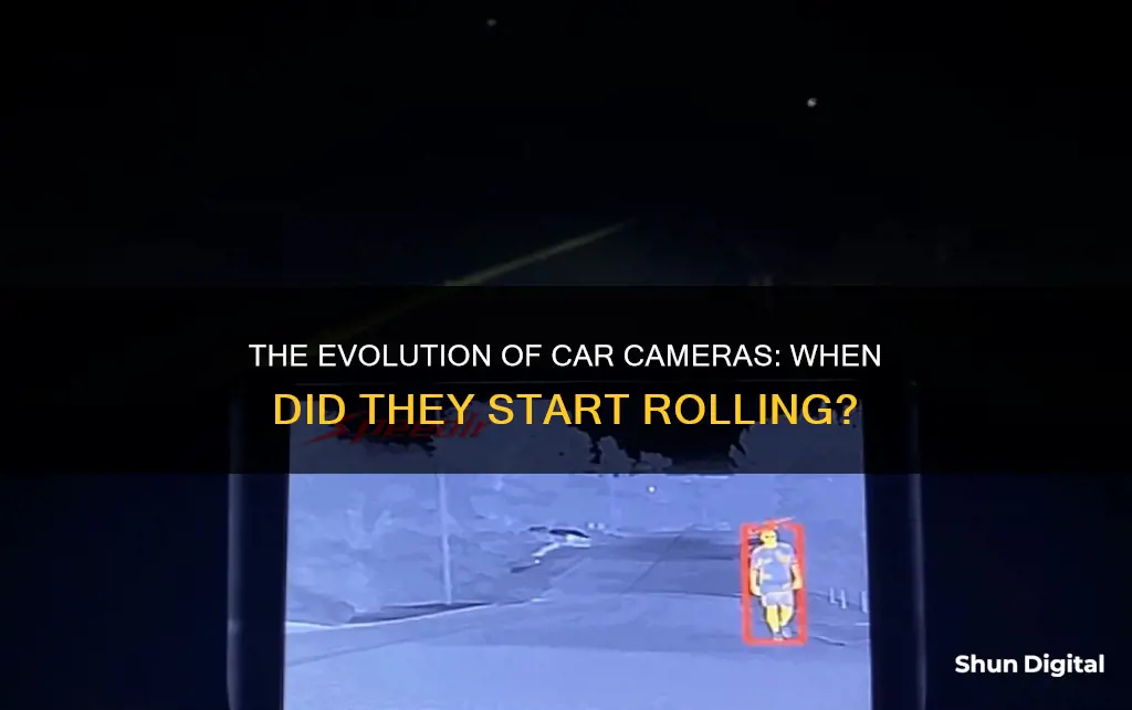 when were car cameras nvented