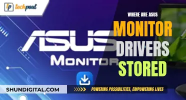 ASUS Monitor Drivers: Where Are They Stored?