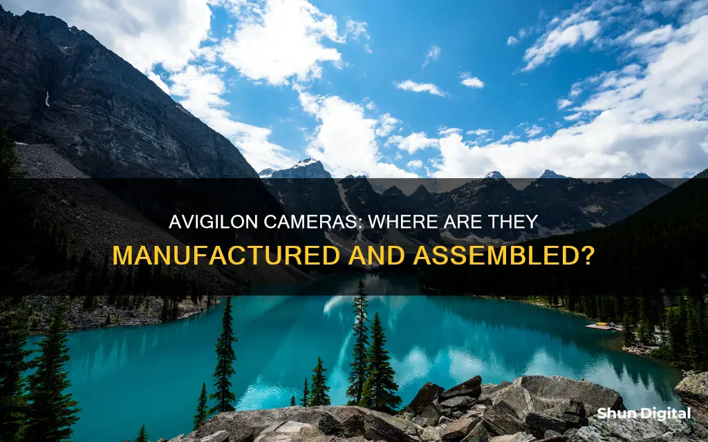 where are avigilon cameras made