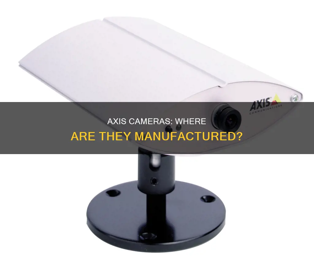 where are axis cameras made