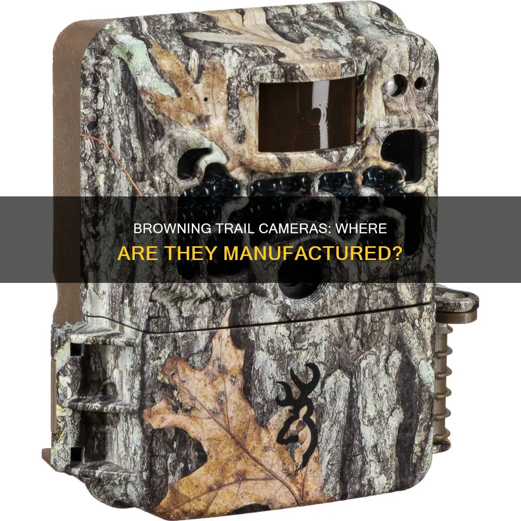 where are browning trail cameras made