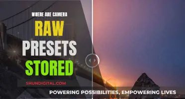 Where Does Your Device Store Camera Raw Presets?