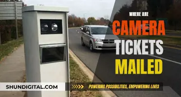 Camera Tickets: Where Are They Mailed?