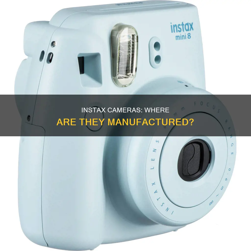 where are instax cameras made