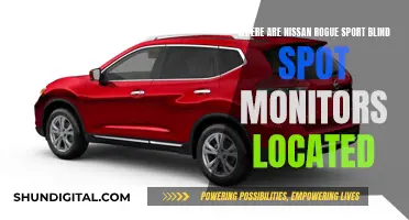 Nissan Rogue Sport: Blind Spot Monitor Location