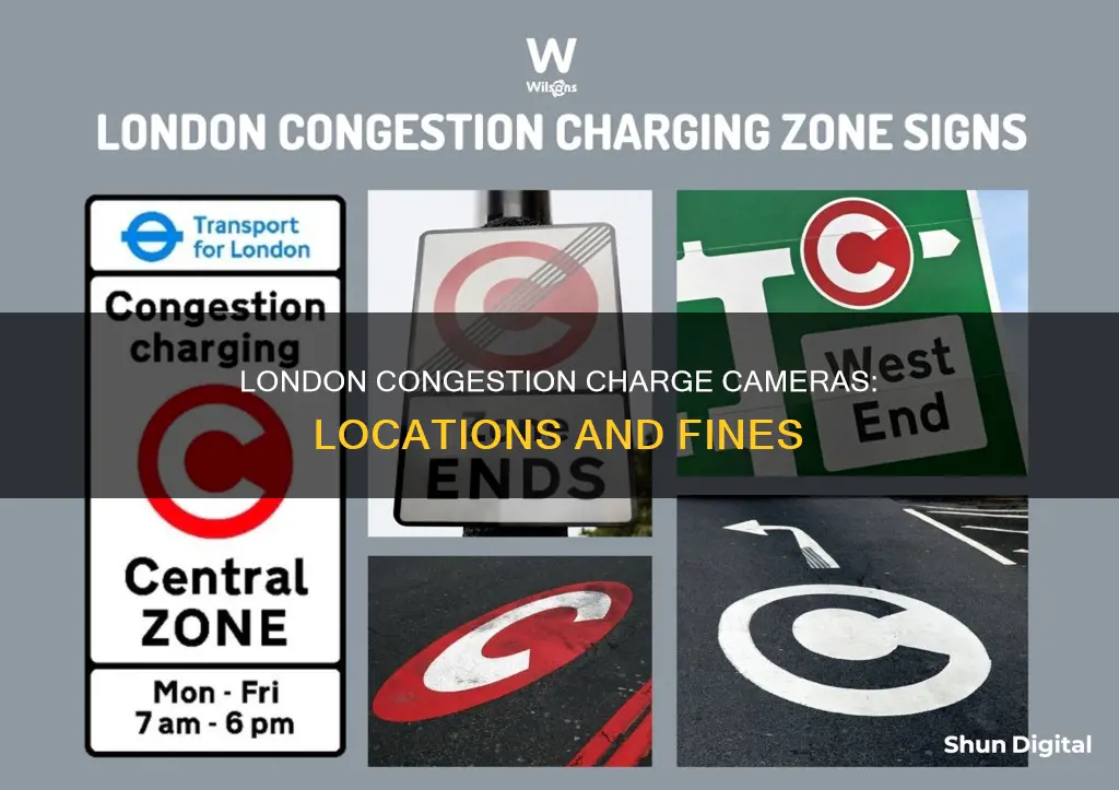 where are the congestion charge cameras