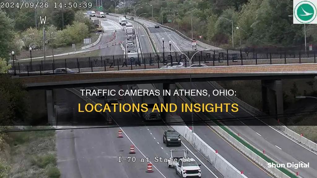 where are the traffic cameras in athens ohio