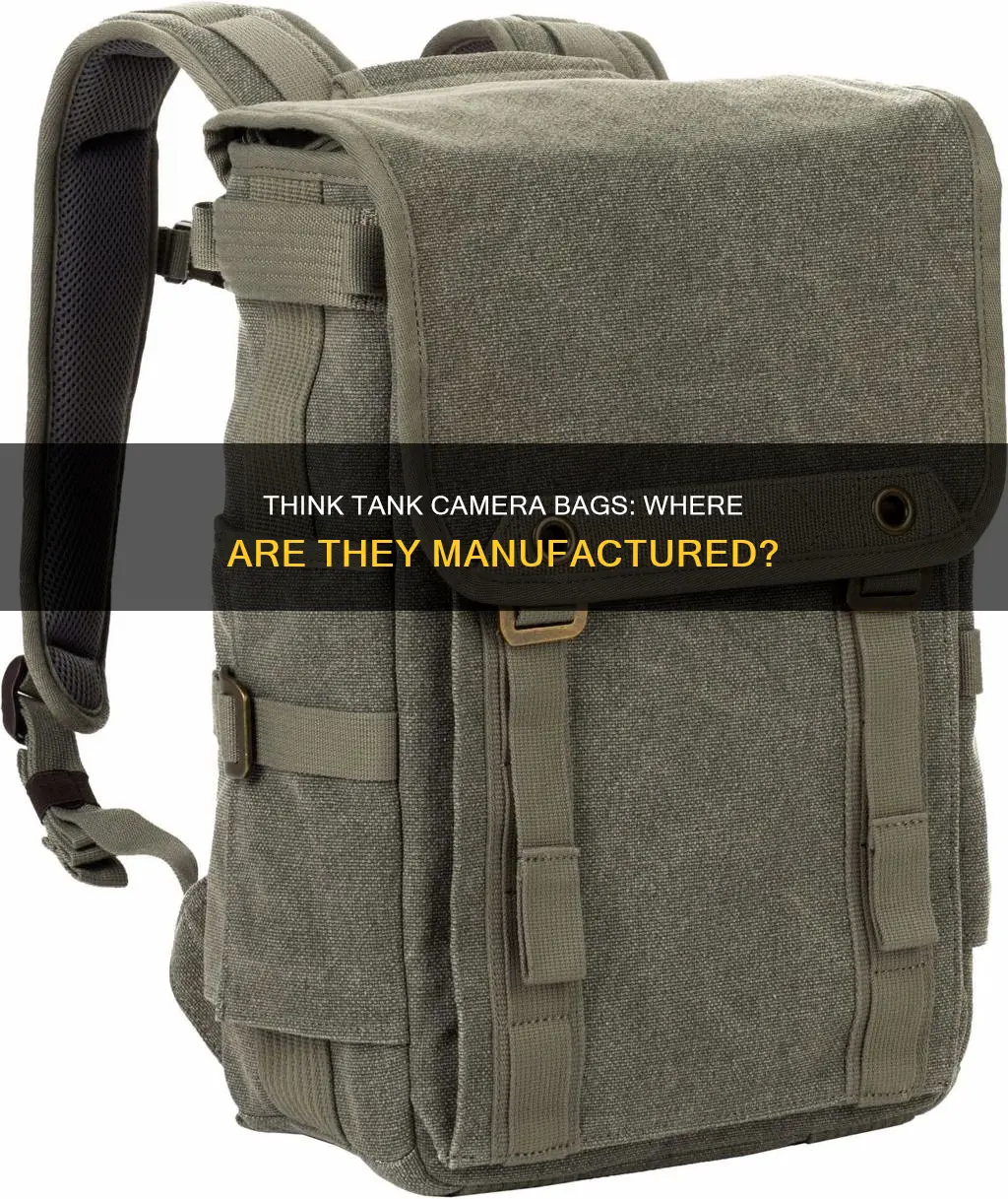 where are think tank camera bags made