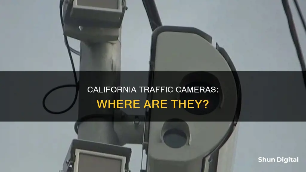 where are traffic cameras located in California