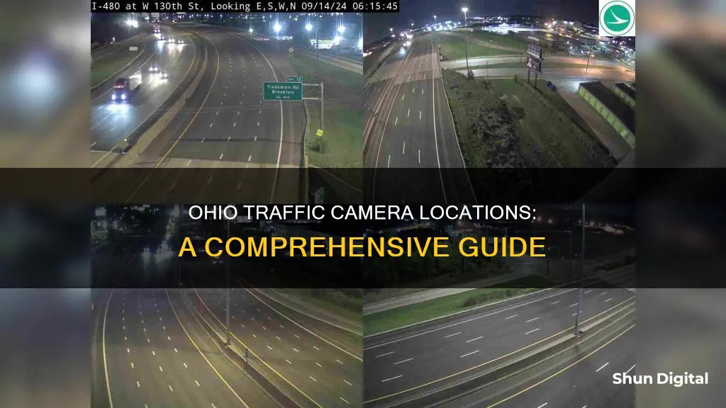 where are traffic cameras located in Ohio