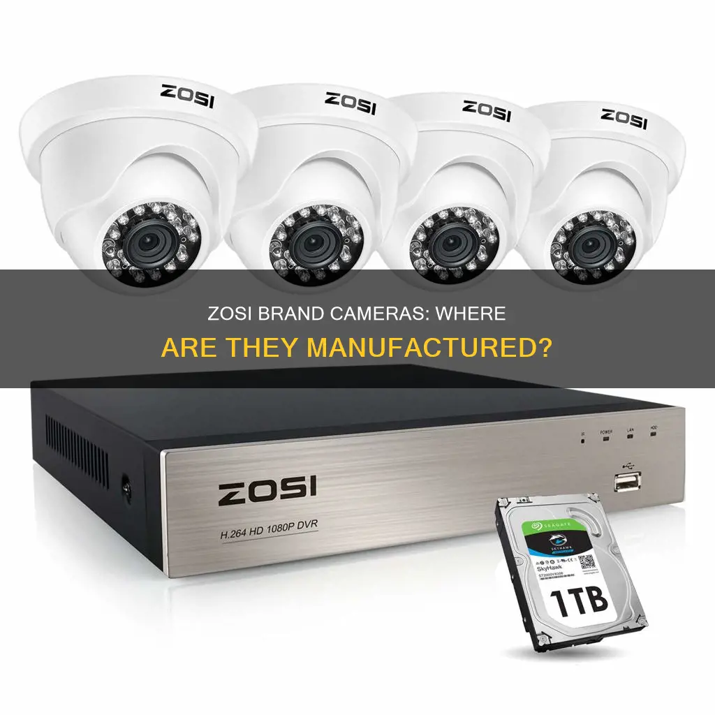 where are zosi brand cameras made