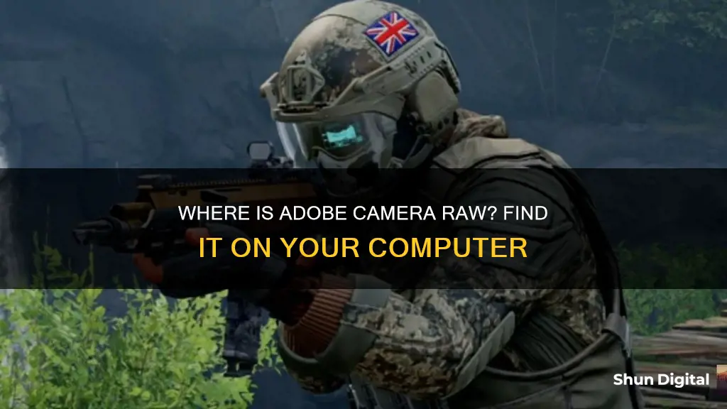 where is adobe camera raw on my computer