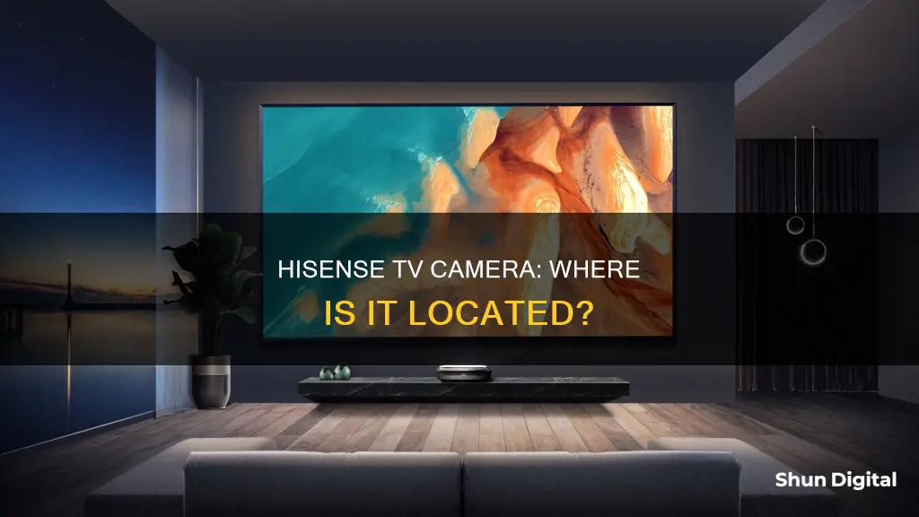 where is camera on hisense tv