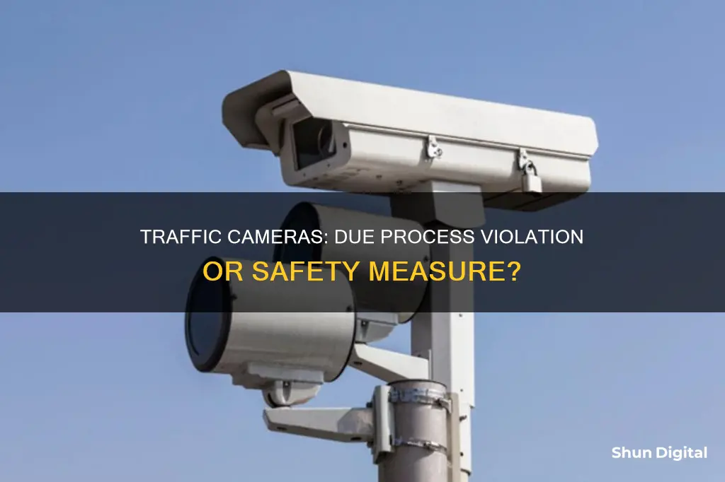 where is due process with traffic cameras