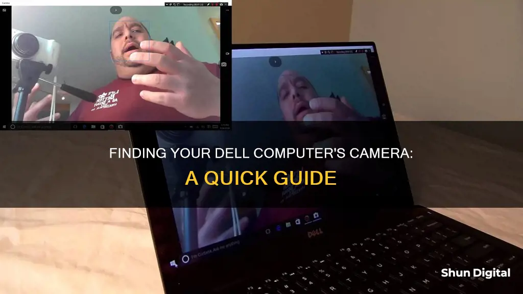 where is my camera on my dell computer